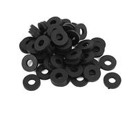 sourcing map Gomma Piatte Rondelle 12mm OD 5mm ID 2mm Spessore per Rubinetto Tubo Acqua Tubo Confezione da 50