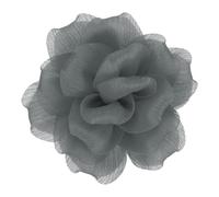 sourcing map Grande spilla a forma di fiore in tessuto di raso, da donna, in organza, elegante, floreale, per matrimoni, balli, feste, vestiti, cappelli, accessori, Grande, Poliestere