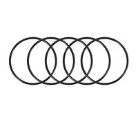 sourcing map Guarnizione in gomma nitrilica, diametro esterno 105 mm, diametro interno 97 mm, larghezza 4 mm, guarnizione metrica per impianti idraulici di macchine automobilistiche, confezione da 5