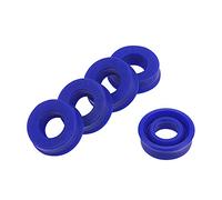 sourcing map Guarnizione radiale per albero ONU, 8 mm ID x 16 mm OD x 6 mm di larghezza, guarnizione in PU, blu, confezione da 5