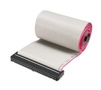 sourcing map IDC Cavo a nastro piatto a 50 pin, lunghezza 66 cm, passo 2,54 mm, tipo-c