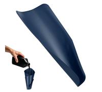 sourcing map Imbuto flessibile per olio, 20,3 cm, multiuso, modellabile, per cambio olio, riutilizzabile, portatile, per auto, moto, camion, tosaerba, uso automobilistico, blu