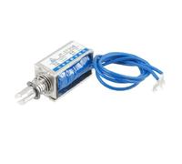 sourcing map JF-0730B corsa 10mm DC 12V 1a telaio aperto sole US de lineare elettroMagnete