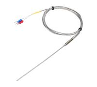 sourcing map K Tipo sonda 2x150mm del sensore di temperatura della termocoppia (da 0 a 800C) regolatore di temperatura 5ft