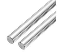 sourcing map Linear Motion Rods, 2 aste lineari, 20 mm x 200 mm (0,79" x 7,87"), guida lineare per albero della guida lineare per CNC fai da te, stampante 3D, modello auto e aeroplano