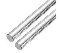 sourcing map Linear Motion Rods, 2 aste lineari per aste lineari, 20 mm x 331 mm, custodia solida temprata cromata, guida lineare, per lavori fai da te CNC, stampante 3D, modellini di auto e aeroplani