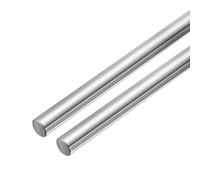 sourcing map Linear Motion Rods, 2 aste lineari per aste lineari da 10 mm x 500 mm (0,39" x 19,69"), per lavori fai da te CNC, stampante 3D, modellini di auto e aeroplani, 2 pezzi