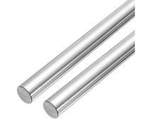 sourcing map Linear Motion Rods, 2 guide lineari per aste lineari, 16 mm x 400 mm, per lavori fai da te CNC, stampante 3D, modello auto e aeroplano, 2 pezzi