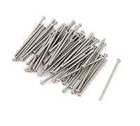 sourcing map M2 x 40mm 304 Acciaio Inox Phillips Rotondo Testa Viti Bullone 60pz