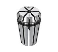 sourcing map Mandrino a molla ER11 2mm 65Mn Pinze Router di Precisione in Acciaio Molla per CNC Incisione Fresatura Tornio Strumento