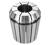 sourcing map Mandrino a molla ER40 19mm 65Mn Pinze Router di Precisione in Acciaio per CNC Incisione Fresatura Tornio Strumento