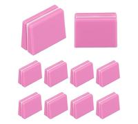 sourcing map Manopole universali per fader, colore rosa, tappi slider potenziometro di ricambio in plastica per console mixer controller DJ, confezione da 10