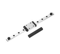sourcing map MGN7 - Guida lineare a scorrimento da 150 mm, con blocco carrello scorrevole MGN7H e mini guida, guida al movimento lineare per mini stampante 3D per macchine CNC per incisione