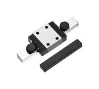 sourcing map MGN7 - Guida lineare a scorrimento da 50 mm con blocco carrello scorrevole MGN7C e mini guida, guida al movimento lineare per mini stampante 3D per macchine CNC per incisione