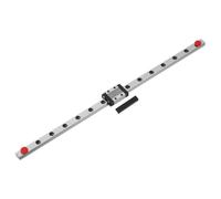 sourcing map MGN9 - Guida lineare a scorrimento da 300 mm, con blocco carrello scorrevole MGN9C e mini guida, guida al movimento lineare per mini stampante 3D per macchine CNC per incisione