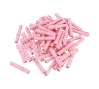 sourcing map Mini rotoli di carta vintage con messaggi, 100 pezzi, 10 x 5 cm, casuali, per San Valentino, per feste di compleanno, colore rosa