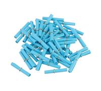 sourcing map Mini rotoli di carta vintage con messaggi, 100 pezzi, 10 x 5 cm, casuali, per San Valentino, per feste di compleanno, blu