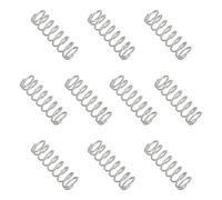 sourcing map Molla a compressione, diametro esterno 10 mm, filo da 1 mm, lunghezza libera 30 mm, in acciaio inossidabile 304, piccola molla di estensione per progetti fai da te, riparazioni a casa e