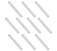 sourcing map Molla a compressione, diametro esterno 5 mm, filo 0,6 mm, filo 45 mm, lunghezza libera, in acciaio inossidabile 304, piccola molla di estensione per progetti fai da te, riparazioni a casa