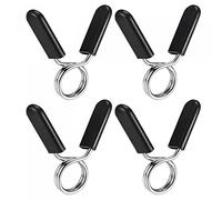 sourcing map Molla Clip Collari, 4 pz 24mm Palestra Peso Bar Bilanciere Molla Collare Clip Dumbbell Blocco Morsetto Strumento