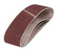 sourcing map Nastri abrasivi in ossido di alluminio, 102 mm x 914 mm, 3 pezzi, grana 60, per affilacoltelli, lavorazione del legno, lucidatura dei metalli