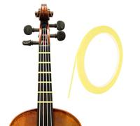 sourcing map Nastri adesivi per tastiera per violino, 65,8 m, 3 mm, giallo chiaro, adesivi per violoncello in PET per dita per vari strumenti d'orchestra, tastiera, posizioni note
