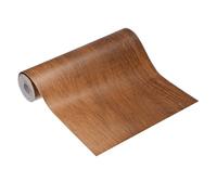 sourcing map Nastro adesivo per riparazioni con venature del legno, 15,2 cm x 4,2 m, nastro autoadesivo con venature del legno, multiuso, per bordi di mobili, pavimenti, finestre, porte, tavoli, casa