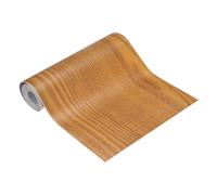 sourcing map Nastro di riparazione con venature del legno, 15,2 cm x 4,2 m, nastro autoadesivo con venature del legno, multiuso, per bordi di mobili, pavimenti, finestre, porte, tavoli, casa, bordo