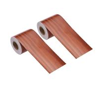 sourcing map Nastro di riparazione con venature del legno, 5 cm x 9 m, nastro autoadesivo con venature del legno, multiuso, per bordi di mobili, pavimenti, finestre, porte, tavoli, casa, rovere rosso