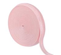 sourcing map Nastro elastico pieghevole da 9,1 m, largo 3,8 cm, bordo ripiegato, fettuccia elastica per capelli, fasce per capelli, fai da te, cintura, pantaloni, vestiti, rosa