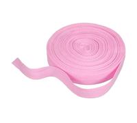 sourcing map Nastro in twill di cotone, 2,5 cm e 20,8 m, a spina di pesce, rotolo di nastro sbieco per fai da te, cucito, confezioni regalo, rosa chiaro