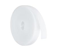 sourcing map Nastro per piante da giardino, 5 m, 1,5 cm, riutilizzabile, in nylon, per piante, giardinaggio, casa, ufficio, bianco