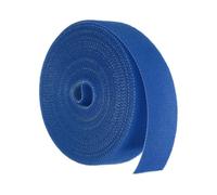 sourcing map Nastro per piante da giardino, 5 m x 2 cm, riutilizzabile, in nylon, per piante, giardinaggio, casa, ufficio, blu