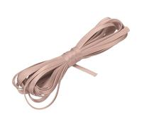 sourcing map Nastro sbieco doppio per cucito, 0,6 cm x 5,5 m, in raso, pre-piegato, nastro continuo per cuciture, trapuntatura, orlatura, lavori fai da te, grigio rosa