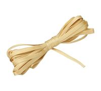 sourcing map Nastro sbieco doppio piegato per cucito, 0,6 cm x 5,5 m, in raso, pre-piegato, nastro continuo per cuciture, trapuntatura, orlatura, rilegatura fai da te, giallo