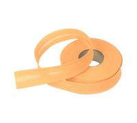 sourcing map Nastro sbieco in poliestere a piega singola, 2,5 cm, per cucito, trapuntatura, orlo, rilegatura, artigianato (albicocca, 13,7 m)