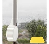 sourcing map Nastro sigillante per finestre, 5 cm x 5 m, trasparente, resistente alle intemperie, non lascia residui, nastro isolante per porte e bagni e spazi in vetro (9,8 mm di spessore)