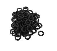 sourcing map Nitrile Gomma O-ring, 9mm OD 5mm ID 2mm Larghezza, Metrico Isolante Guarnizione, Confezione da 80