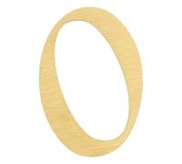 sourcing map Numeri civici autoadesivi per esterni, in ottone massiccio, altezza 5 cm, per decorazione da parete, per porte, appartamenti, uffici, camere d'albergo, indirizzi, facili da attaccare