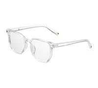 sourcing map Occhiali da sole per donne e uomini, occhiali da sole alla moda, protezione dal sole e guida, Trasparente