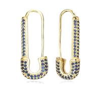 sourcing map Orecchini a perno di sicurezza, ipoallergenici, con clip di carta, orecchini a cerchio punk per donne e uomini, gioielli alla moda personalizzati regali, 27x10x3mm / 1.06x0.39x0.12inch(L