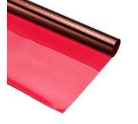 sourcing map Pellicola in poliestere per foto da studio, colore gel, 40 x 50 cm, colore rosso scuro