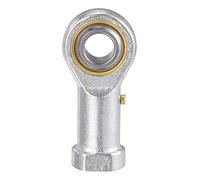 sourcing map PHS12 Cuscinetto terminale sferico Rod 12mm Alesaggio giunto autolubrificato Cuscinetto M12x1.75 Connettore filettato femmina a destra