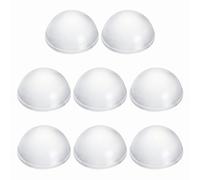 sourcing map Piedini isolanti in gomma per altoparlanti, 1,6 x 0,8 cm, base anti-vibrazione, con adesivo per amplificatore, per giradischi, subwoofer, monitor, confezione da 8