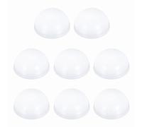 sourcing map Piedini isolanti in gomma per altoparlanti, 1,8 x 1 cm, base antivibrazione trasparente con adesivo per amplificatore, per giradischi, subwoofer, monitor, confezione da 8