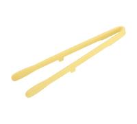 sourcing map Pinze in silicone, resistenti al calore, lunghezza 265 mm, pinze da cucina e da cucina per grigliare, barbecue, pentole calde, campeggio, insalate, pane, giallo