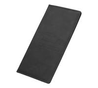sourcing map Portaoggetti per auto e assicurazione 24,5 x 12,5 cm, in pelle PU, organizer per auto, per uomini e donne, porta documenti d'identità, carta d'identità, carta di credito, nero