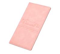 sourcing map Portaoggetti per auto e assicurazione in pelle PU, organizer per vano portaoggetti, per carta d'identità, carta di credito, rosa, 24,5 cm, Moderno