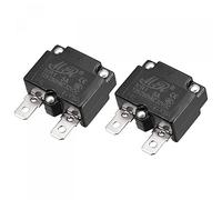 sourcing map Protezione da sovraccarico 5 A AC125/250 V DC32 V interruttore automatico di reset termico, 2 pezzi