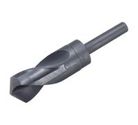 sourcing map Punta da trapano da 31 mm con codolo ridotto 9341 in acciaio ad alta velocità HSS nitrurazione superficie nera 135° per acciaio, lega di alluminio, legno, plastica, metallo